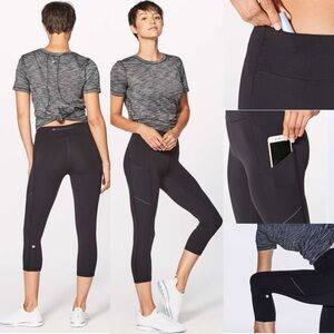Lululemon Speed up crop 21”